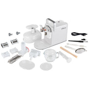 Greenstar 5 All-Stainless Steel Twin Gear Cold Press Masticating Juicer (White)