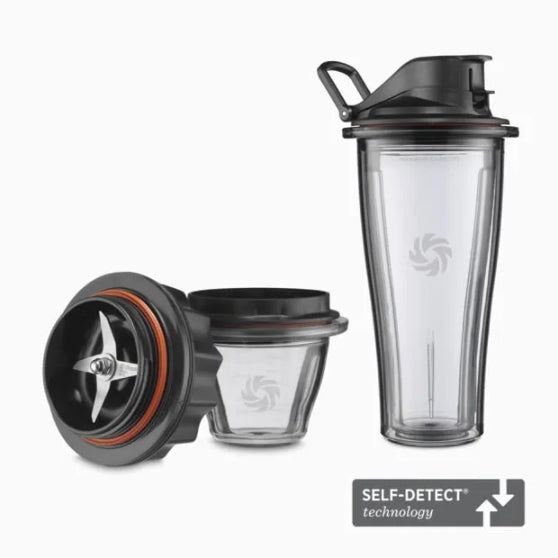 Vitamix Ascent Series Blending Starter Kit (1 x 600ml cup & 1 x 225ml bowl with blade base)
