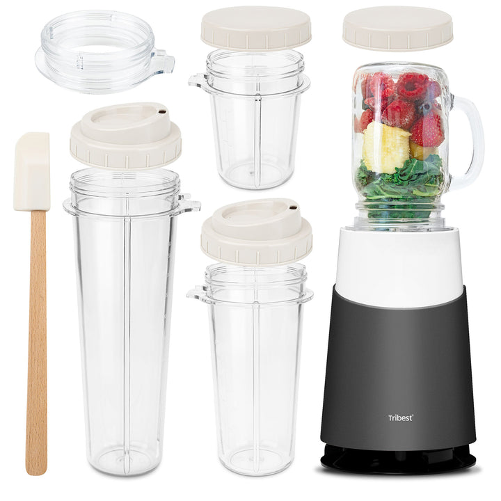 Tribest Personal Blender II - Glass Mason Jar Ready