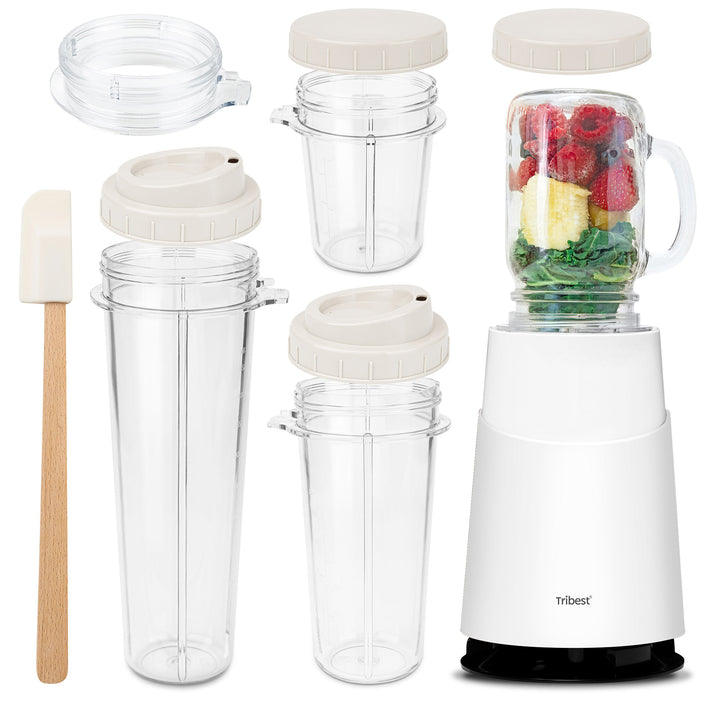 Tribest Personal Blender II - Glass Mason Jar Ready