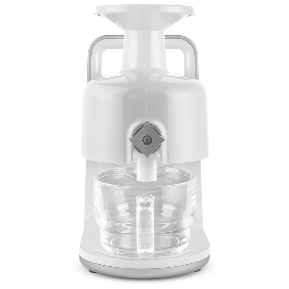 Greenstar 5 All-Stainless Steel Twin Gear Cold Press Masticating Juicer (White)