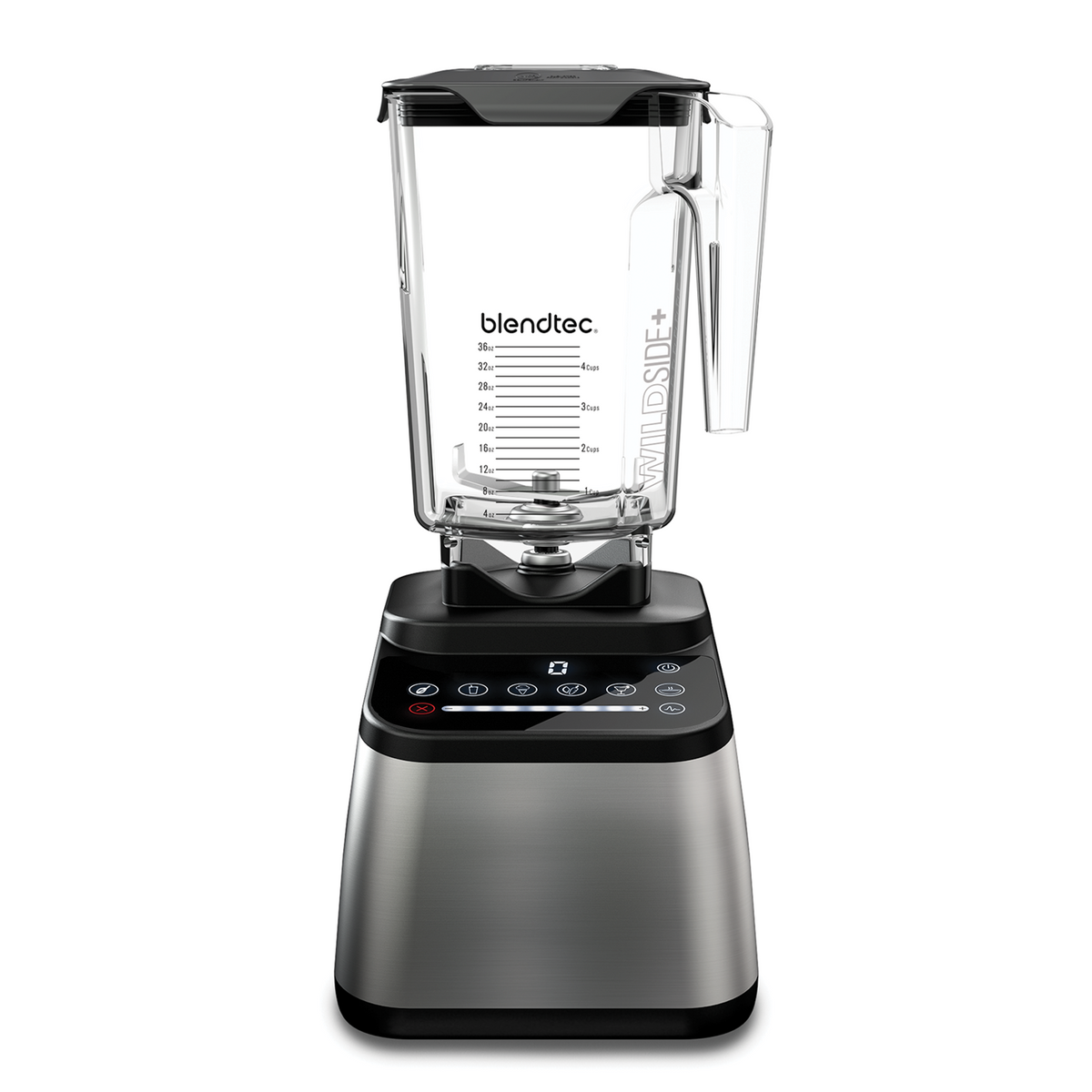 Blendtec Designer Series 650 - Brushed Stainless Metal Finish