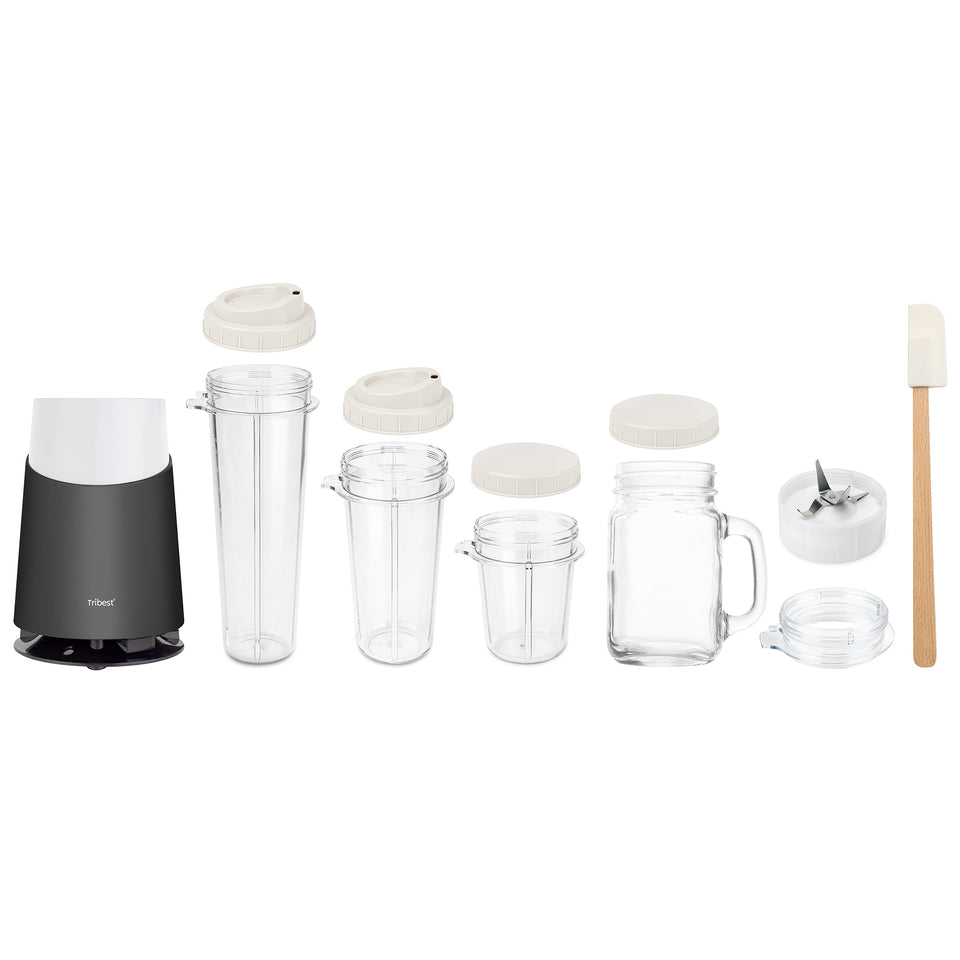Tribest Personal Blender II - Glass Mason Jar Ready