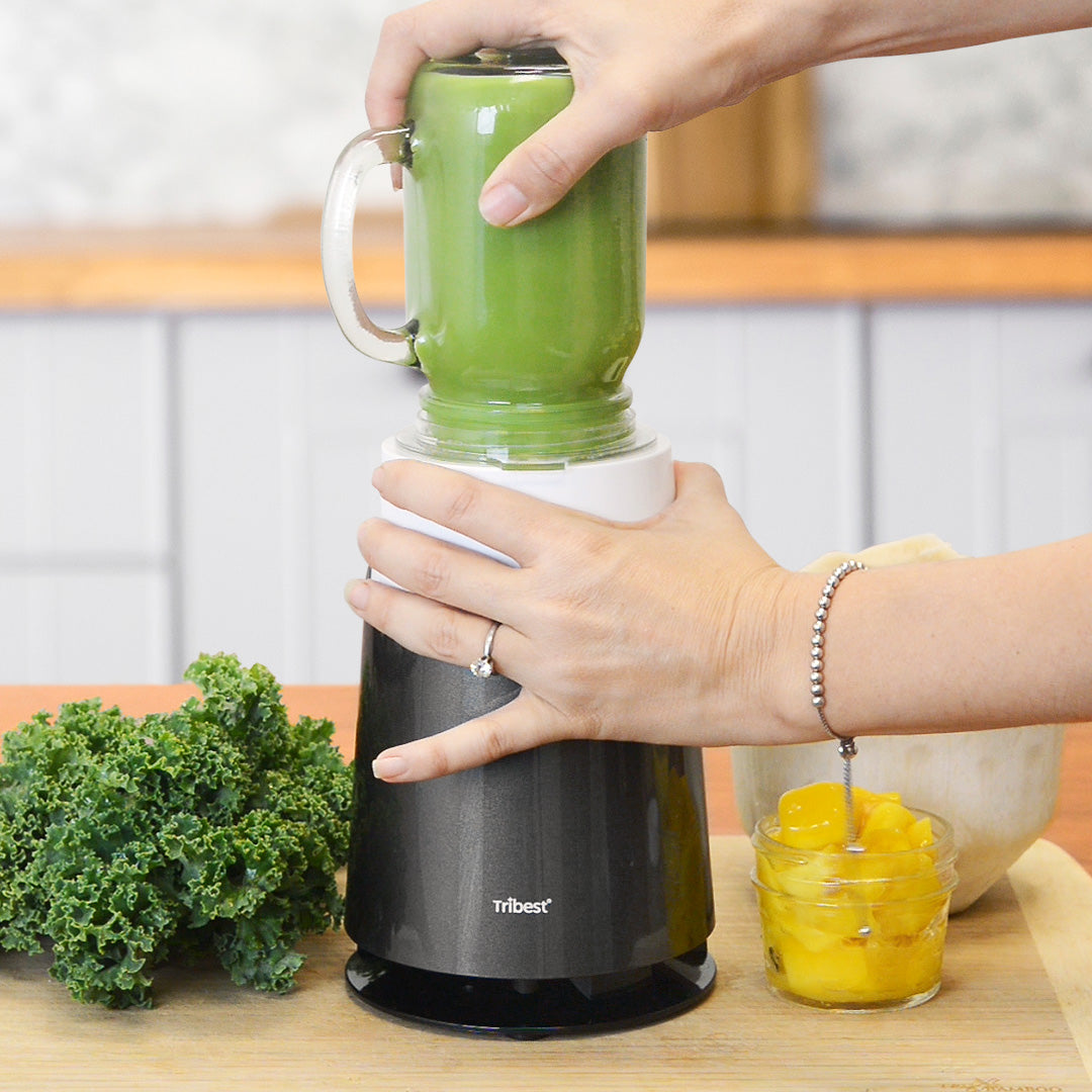 Tribest Personal Blender II - Glass Mason Jar Ready