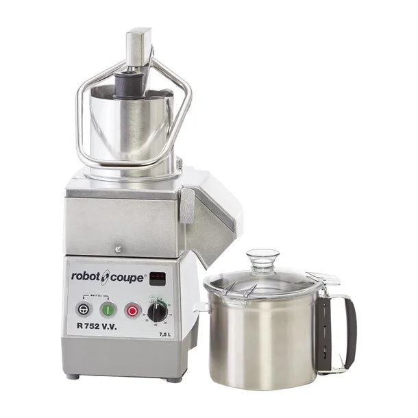 Robot Coupe Food Processor - 7.5L Bowl - Variable Speed - R752 V.V.