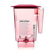 Blendtec Coloured WildSide+ Jar 1.3L with Hard Lid (Commercial) - Red