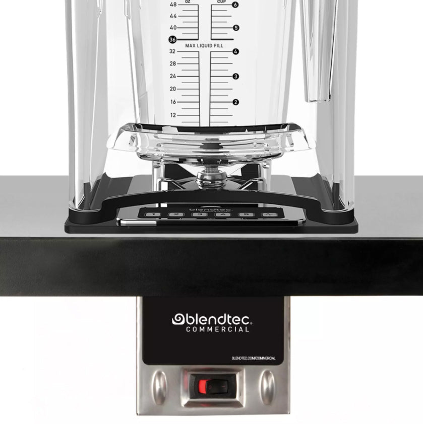 Blendtec Commercial Stealth 885 Blender + 2 WildSide Jars