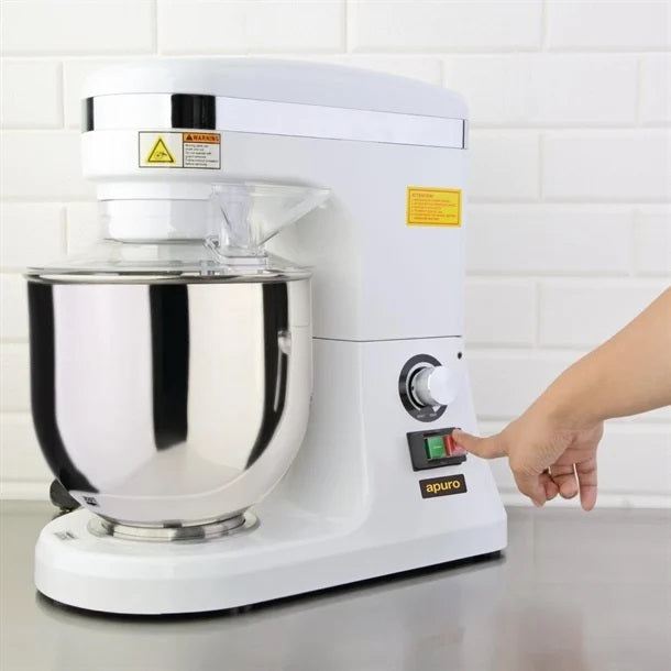 Apuro Planetary Mixer White - 7L - DB266-A