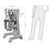 Apuro Planetary Mixer - 29L - GJ461-A